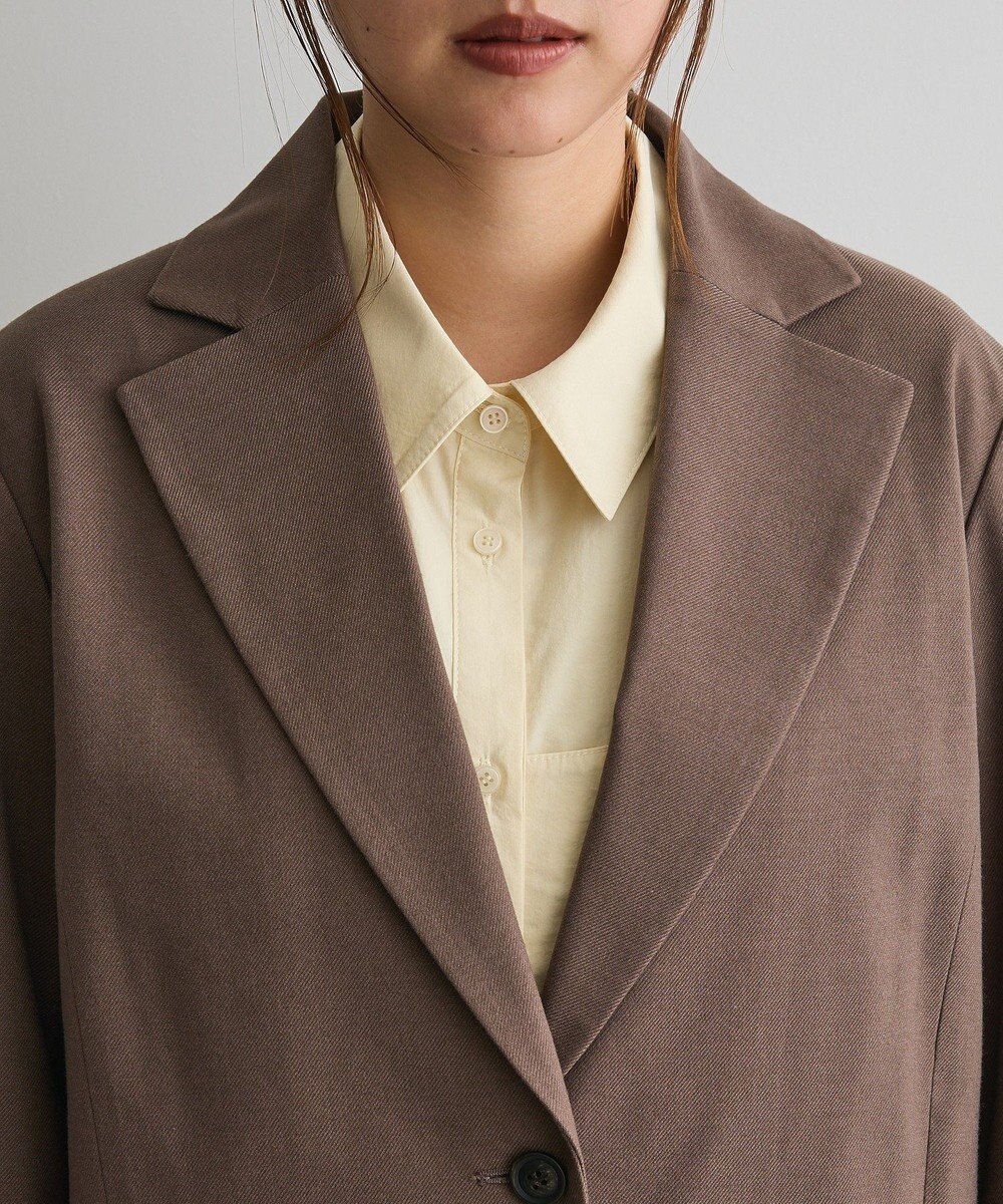 CRAFT STANDARD BOUTIQUE ウールライクオーバーサイズジャケット 