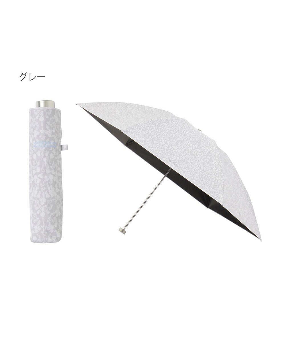 MOONBAT 【 遮光率100％/遮熱/UV/軽量】MACKINTOSH PHILOSOPHY(マッキントッシュフィロソフィー)晴雨兼用日傘 小花柄 バーブレラ 折りたたみ傘 フワクール生地使用 