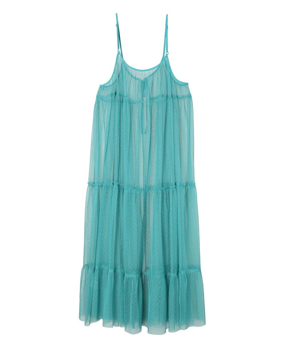 Green Parks ・ＥＬＥＮＣＡＲＥ　ＤＵＥ　２ｗａｙチュールキャミワンピ 