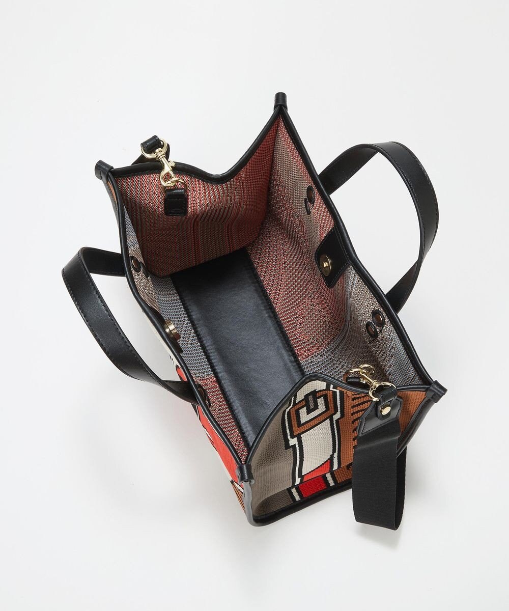 TOPKAPI 【TREASURE TOPKAPI】ニットジャガード  2way ミニ トートバッグ 