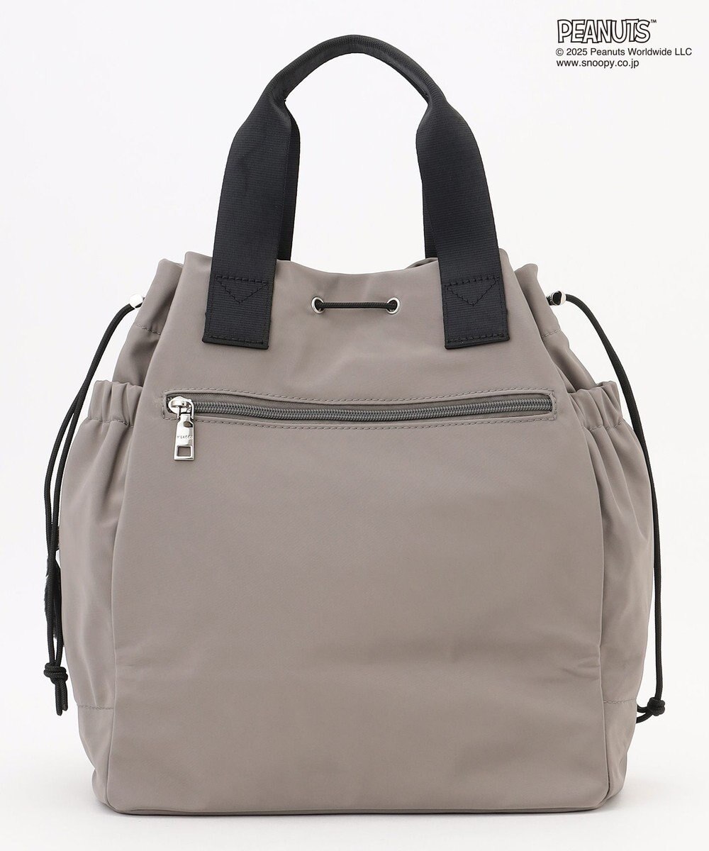 Y'SACCS SNOOPYデザイン 2way巾着トート(クッキー） 