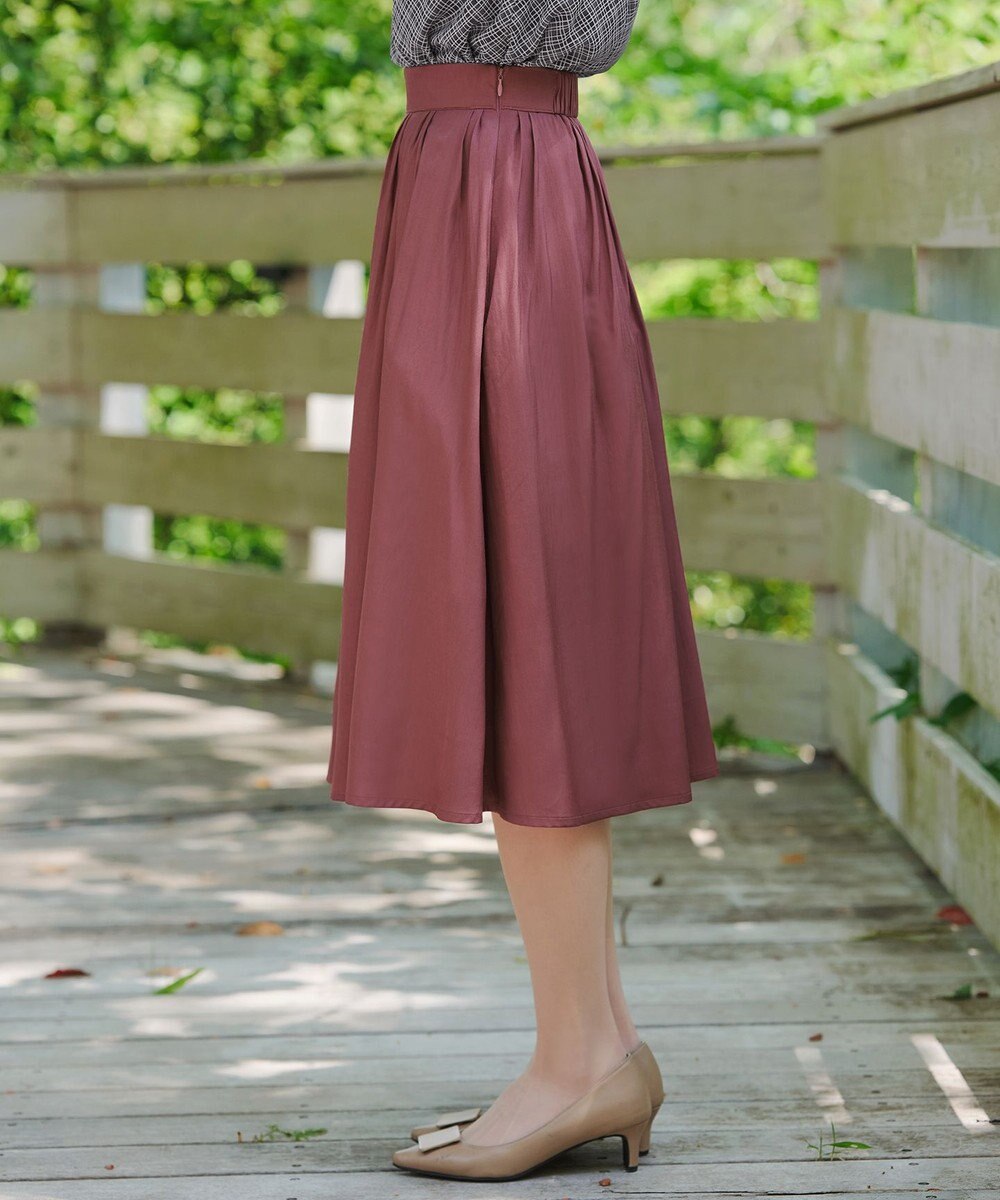 Tiaclasse パニエ付きフレアスカート 