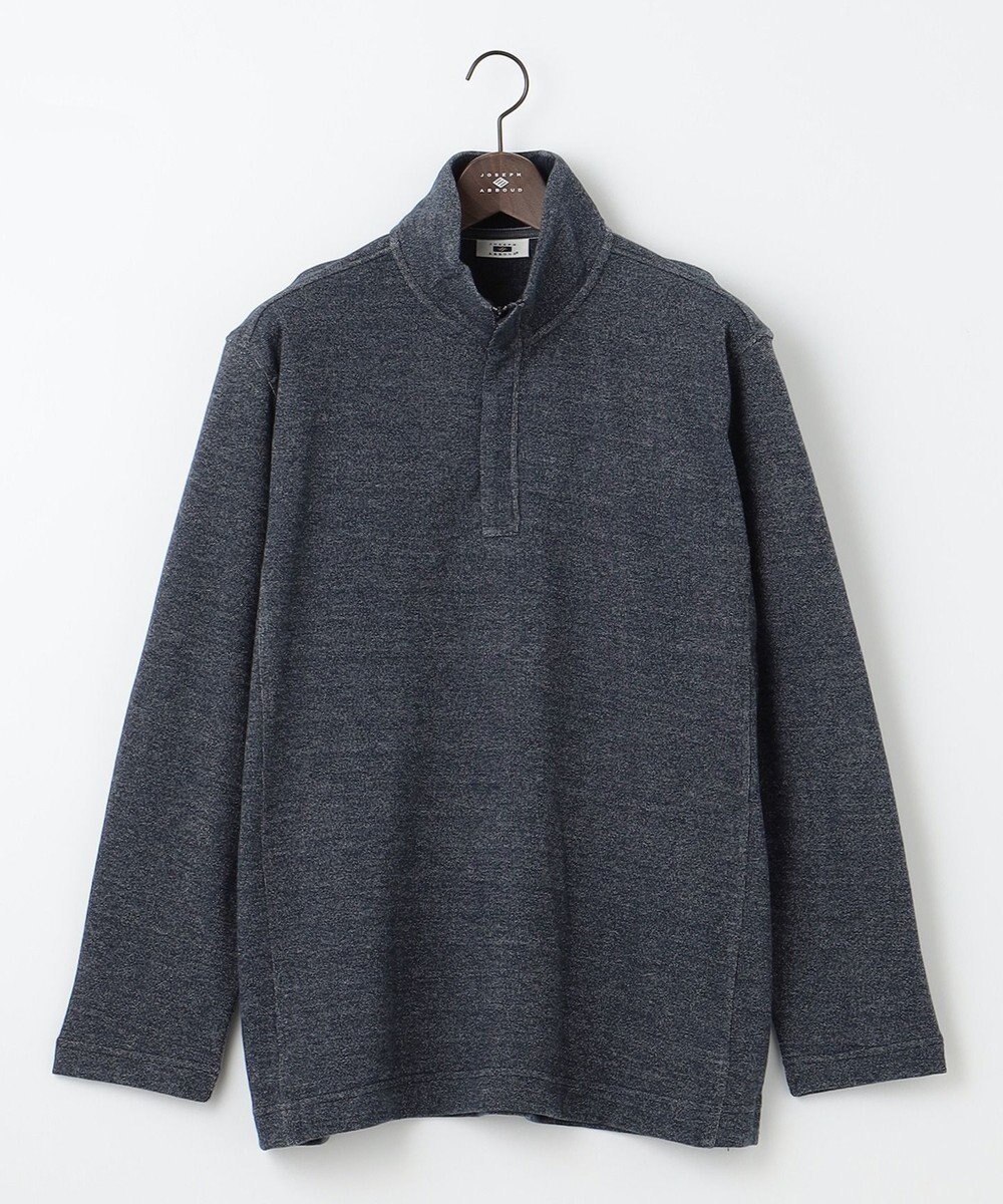 JOSEPH ABBOUD 【キングサイズ・オーガニックコットン】ビンテージインレー　ハイネックプルオーバー 