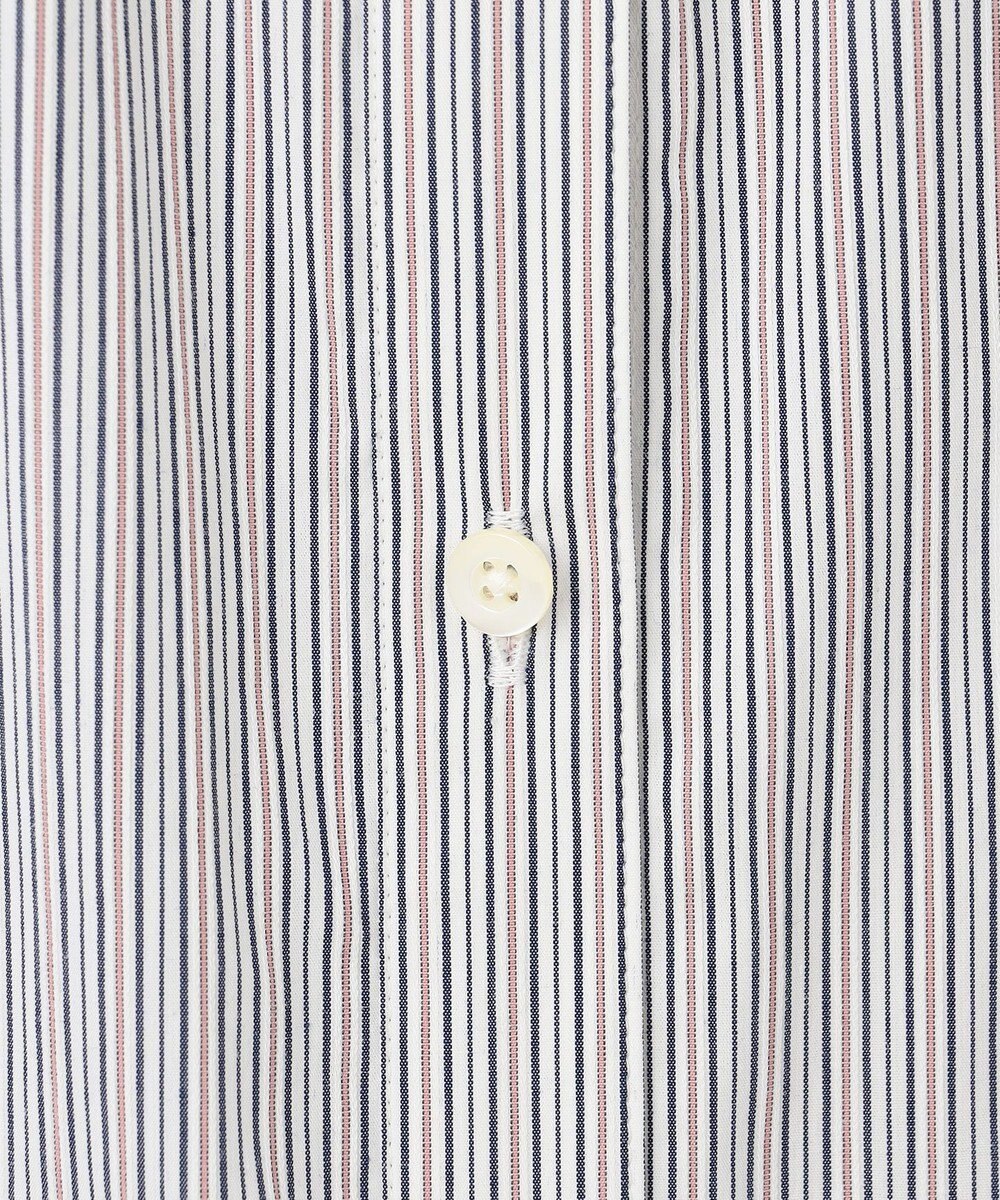 J.PRESS LADIES L 【洗える】BEZ ドビーストライプ シャツカラー ブラウス 