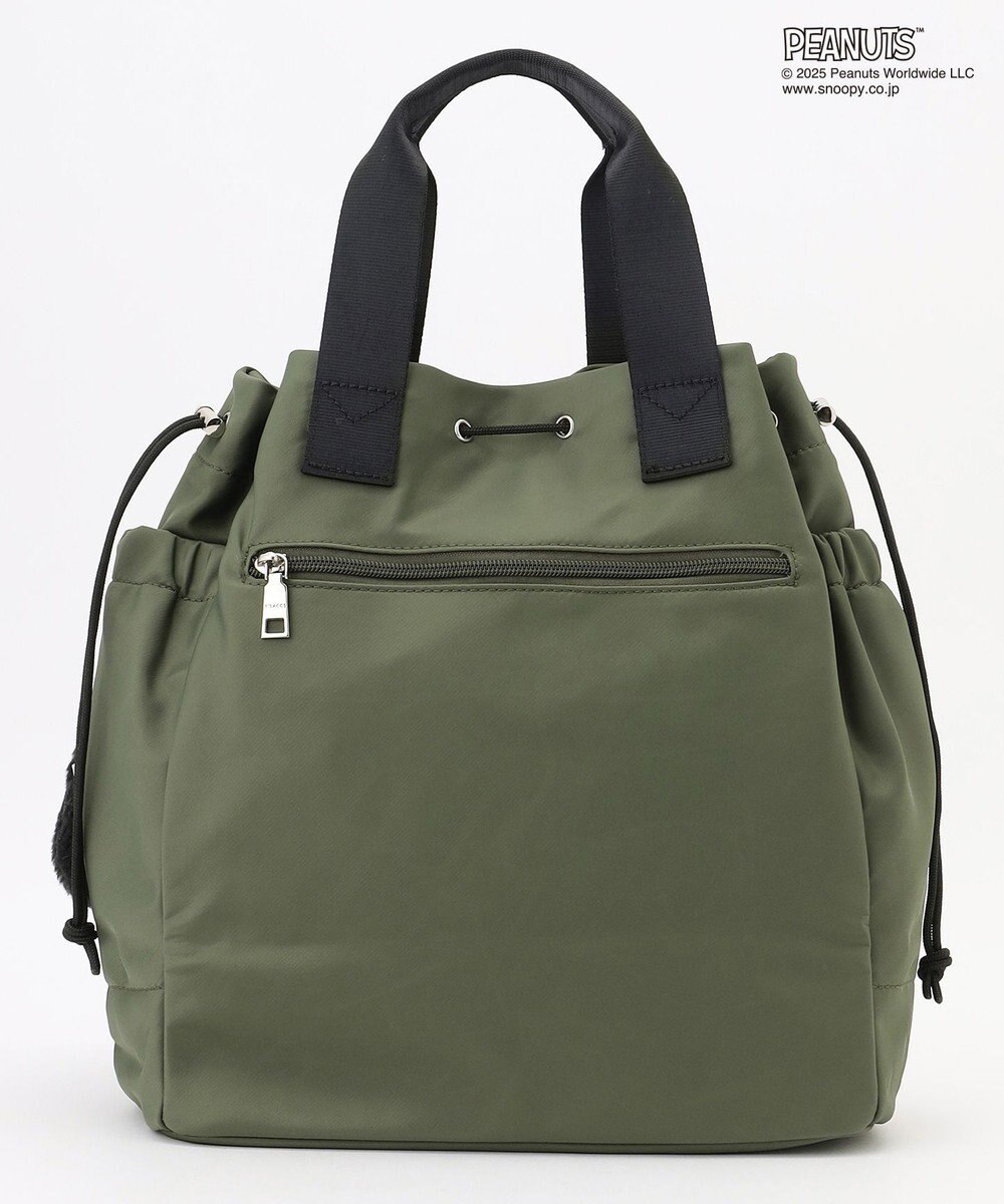 Y'SACCS SNOOPYデザイン 2way巾着トート(クッキー） 