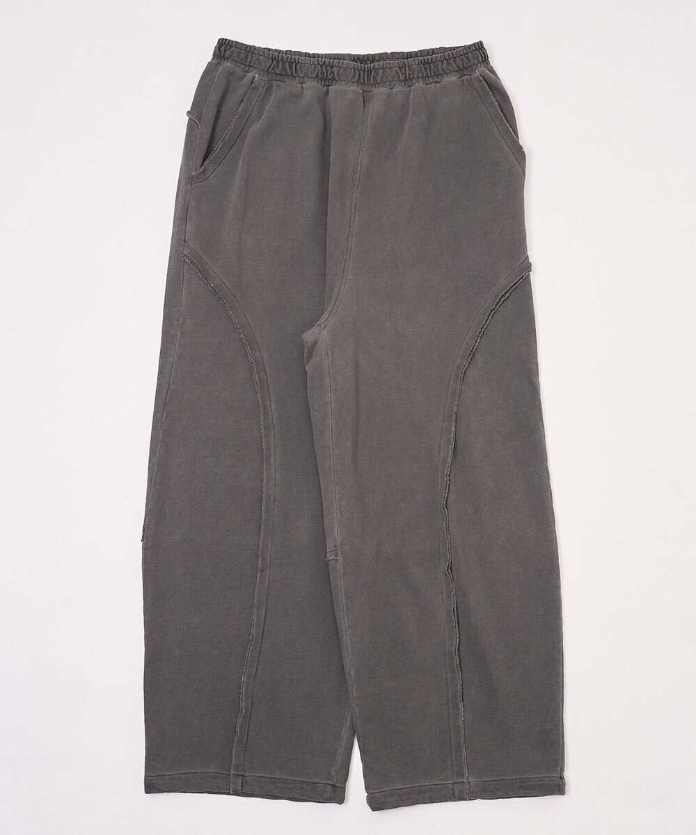 WEGO 【ユニセックス着用ITEM/ウエストゴム/MLサイズ展開】バルーン3Dスウェットパンツ 