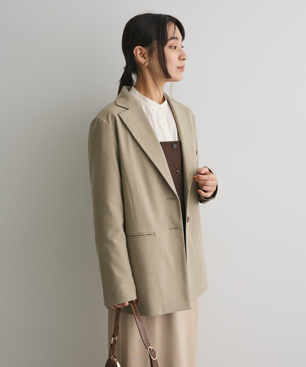 CRAFT STANDARD BOUTIQUE ウールライクオーバーサイズジャケット 