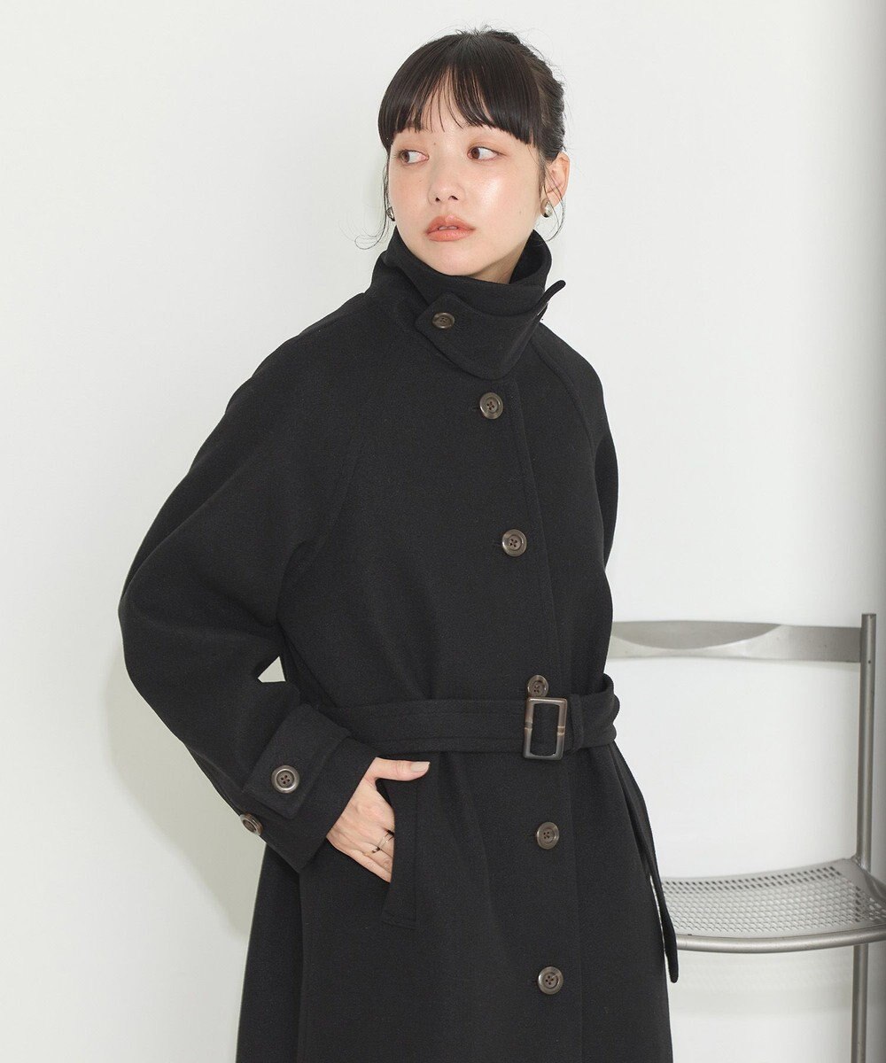 earth music&ecology 2WAYカラーロングコート 