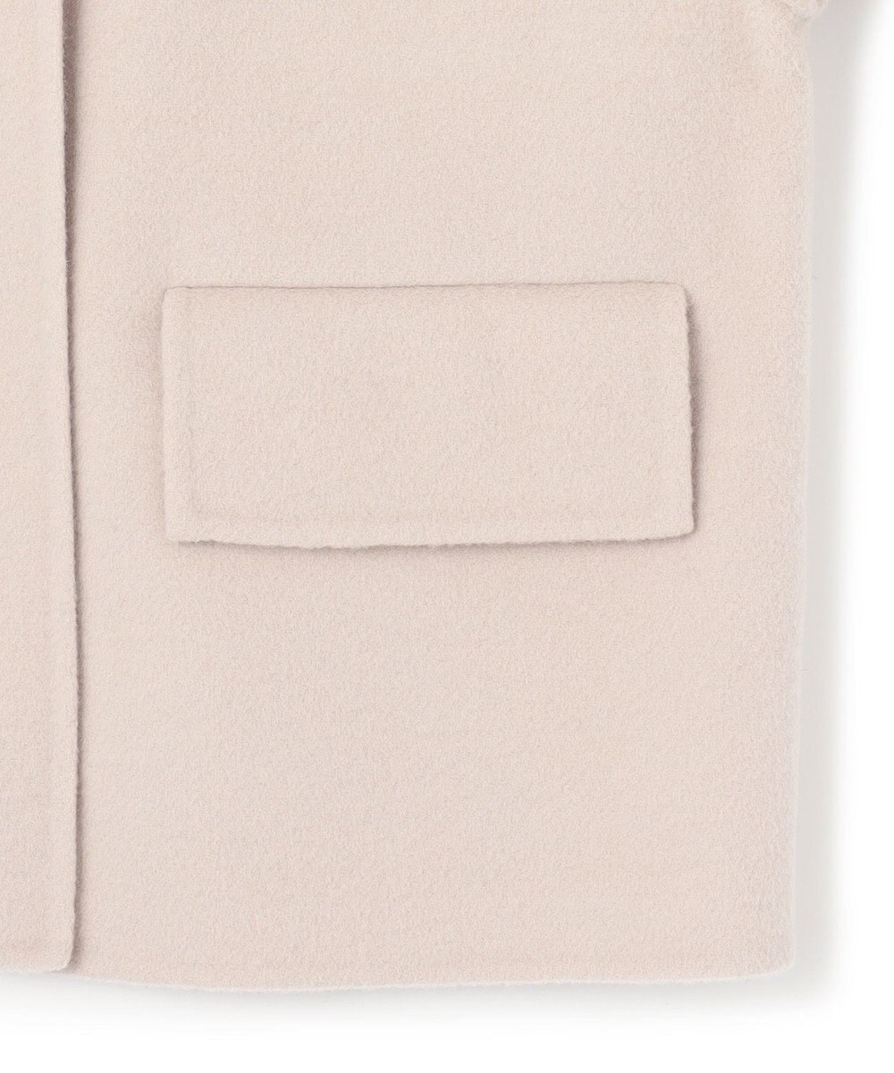 JOSEPH ウーループ　ノーカラーコート 