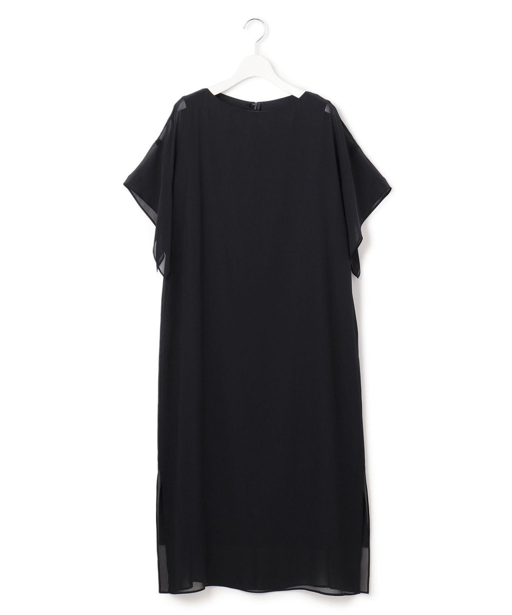 23区 S 【APPLAUDIR】シフォンジョーゼット コンビドレス 