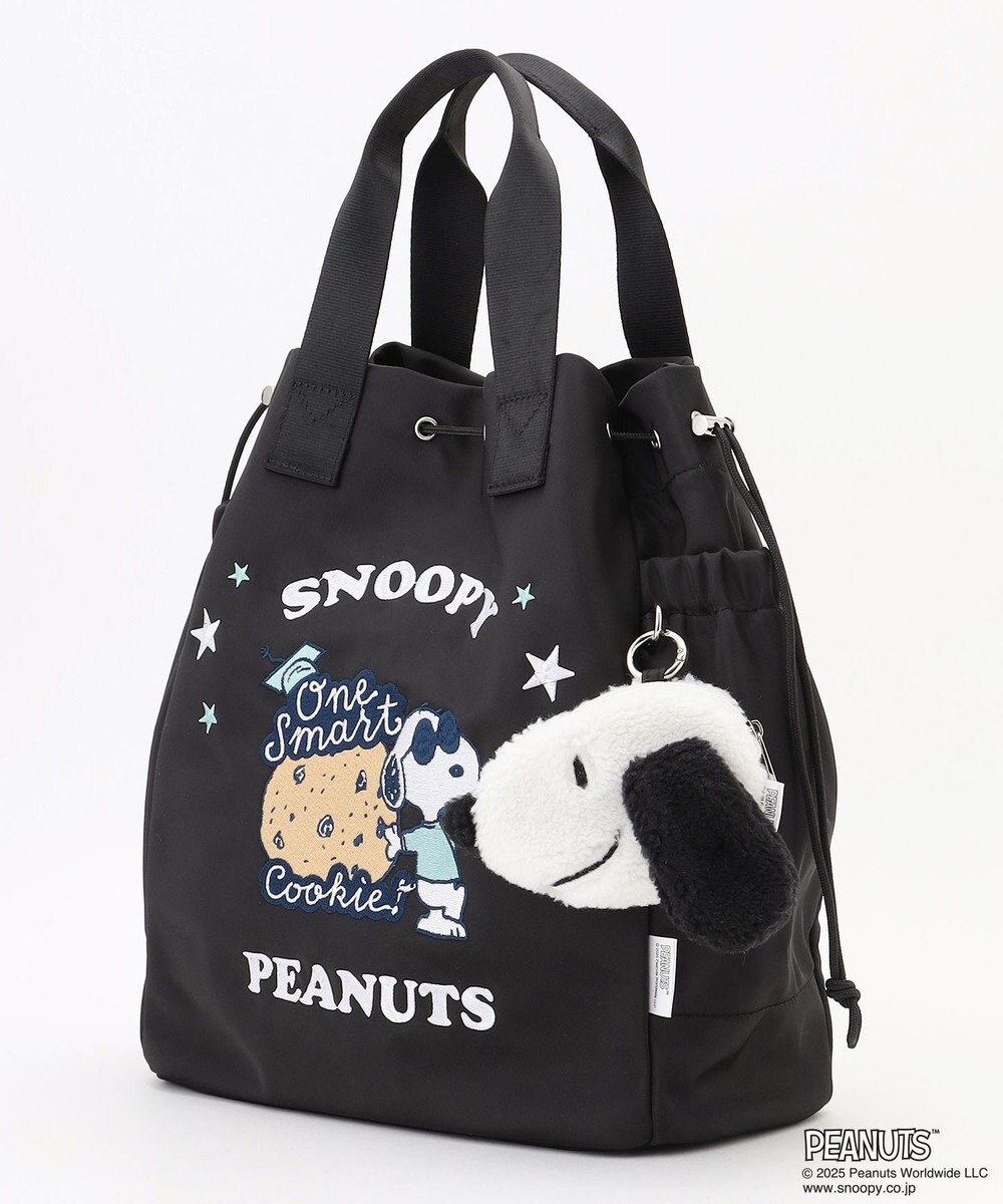 Y'SACCS SNOOPYデザイン 2way巾着トート(クッキー） 