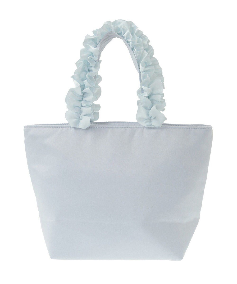 Maison de FLEUR ブランドロゴフリルハンドルトートSバッグ 