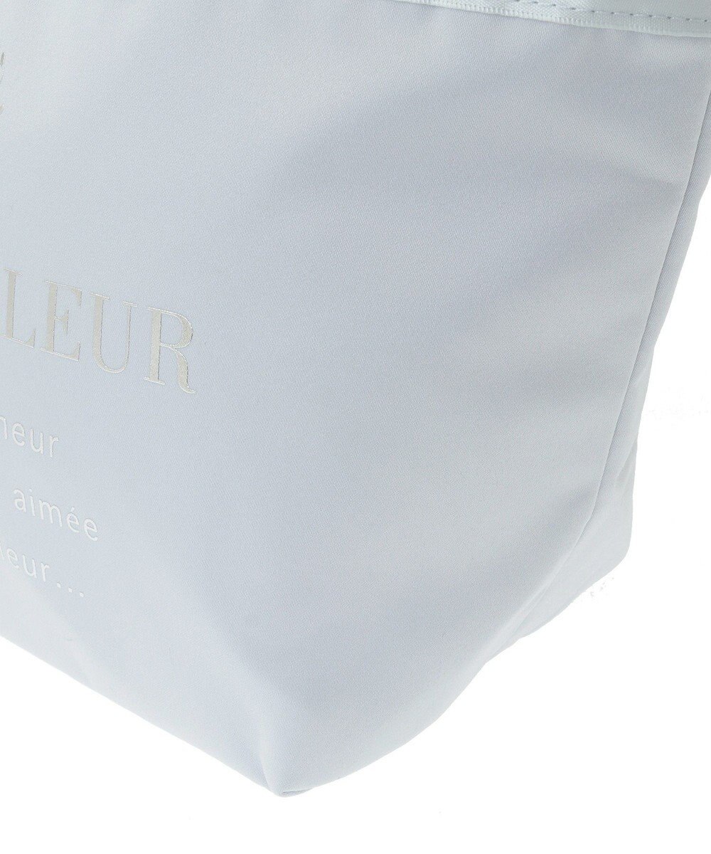 Maison de FLEUR ブランドロゴフリルハンドルトートSバッグ 