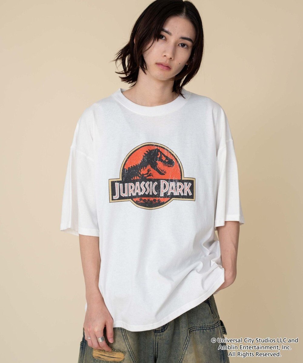 WEGO 【ユニセックス着用ITEM/SMLサイズ展開】JURASSIC　PARKグラフィックT（S） 