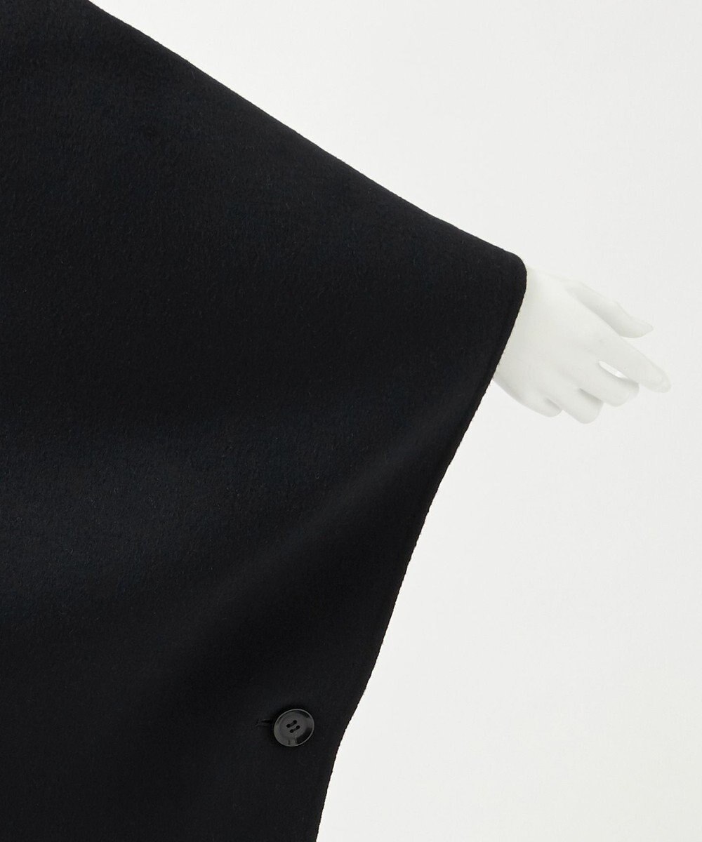 23区 【エステータ】ウールリバー ポンチョ コート 