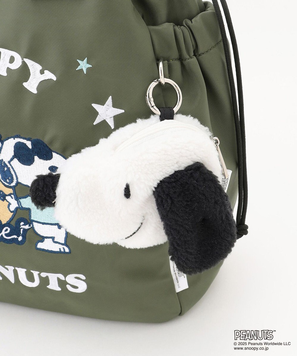 Y'SACCS SNOOPYデザイン 2way巾着トート(クッキー） 