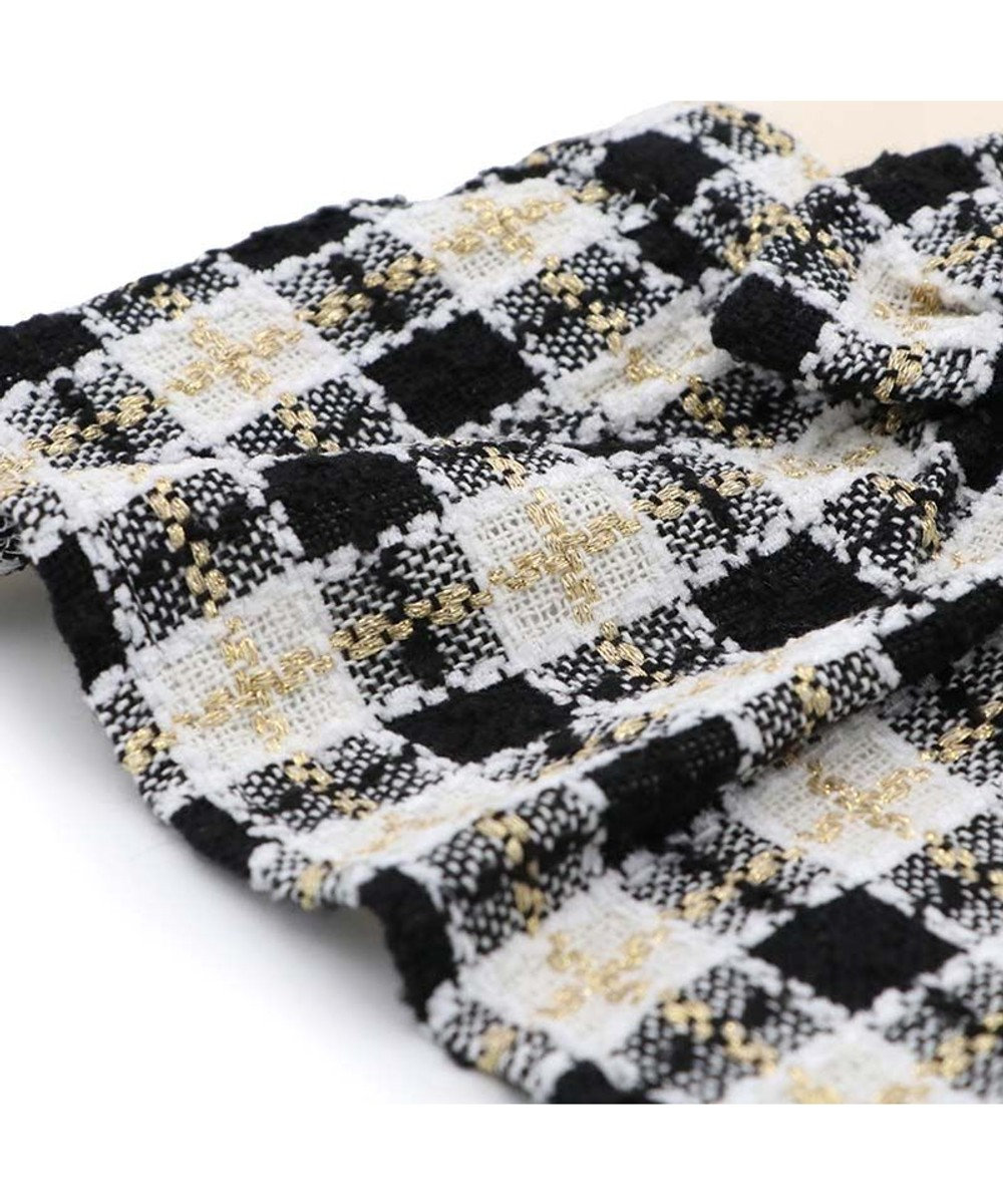 PET PARADISE スヌーピー 黒ツイード スカートつなぎ  小型犬 