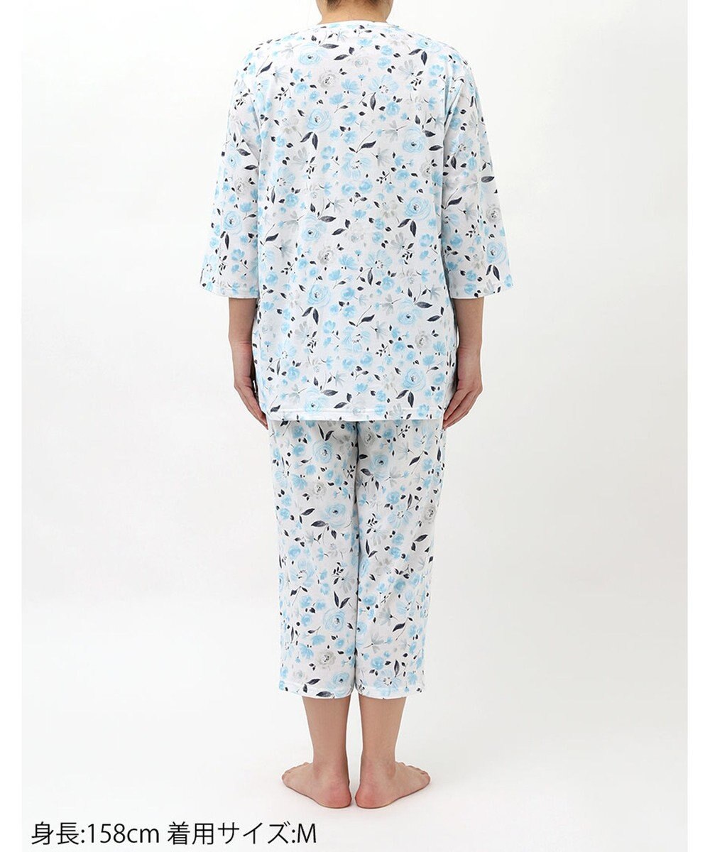 Wing 【数量限定　特別価格】 パジャマ 7分袖 8分丈 綿100％ 天竺素材 レディース EP8992 ウイング／ワコール 