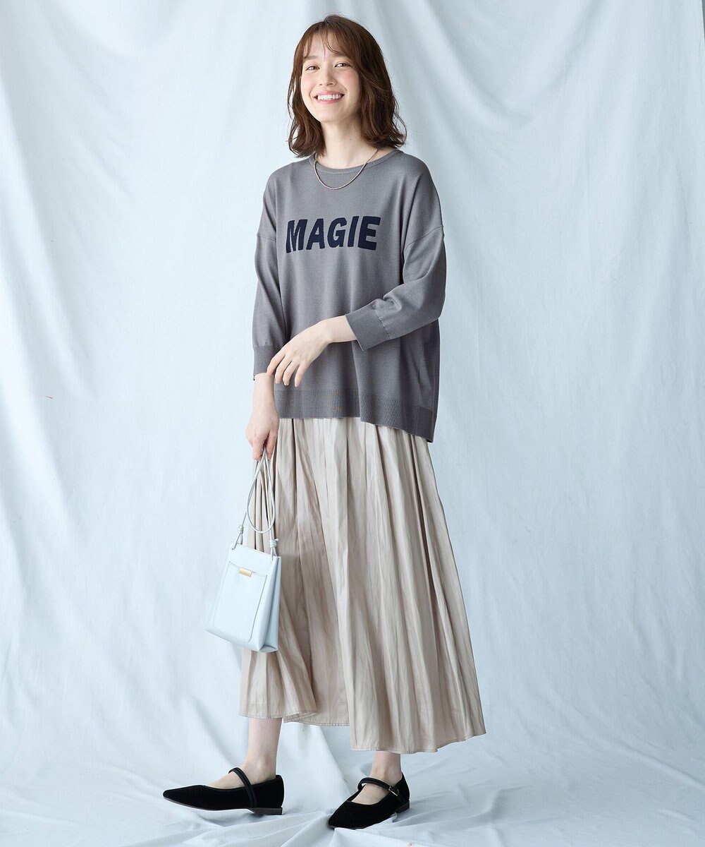 ANY 【ウエストゴム】チンツギャザースカート 