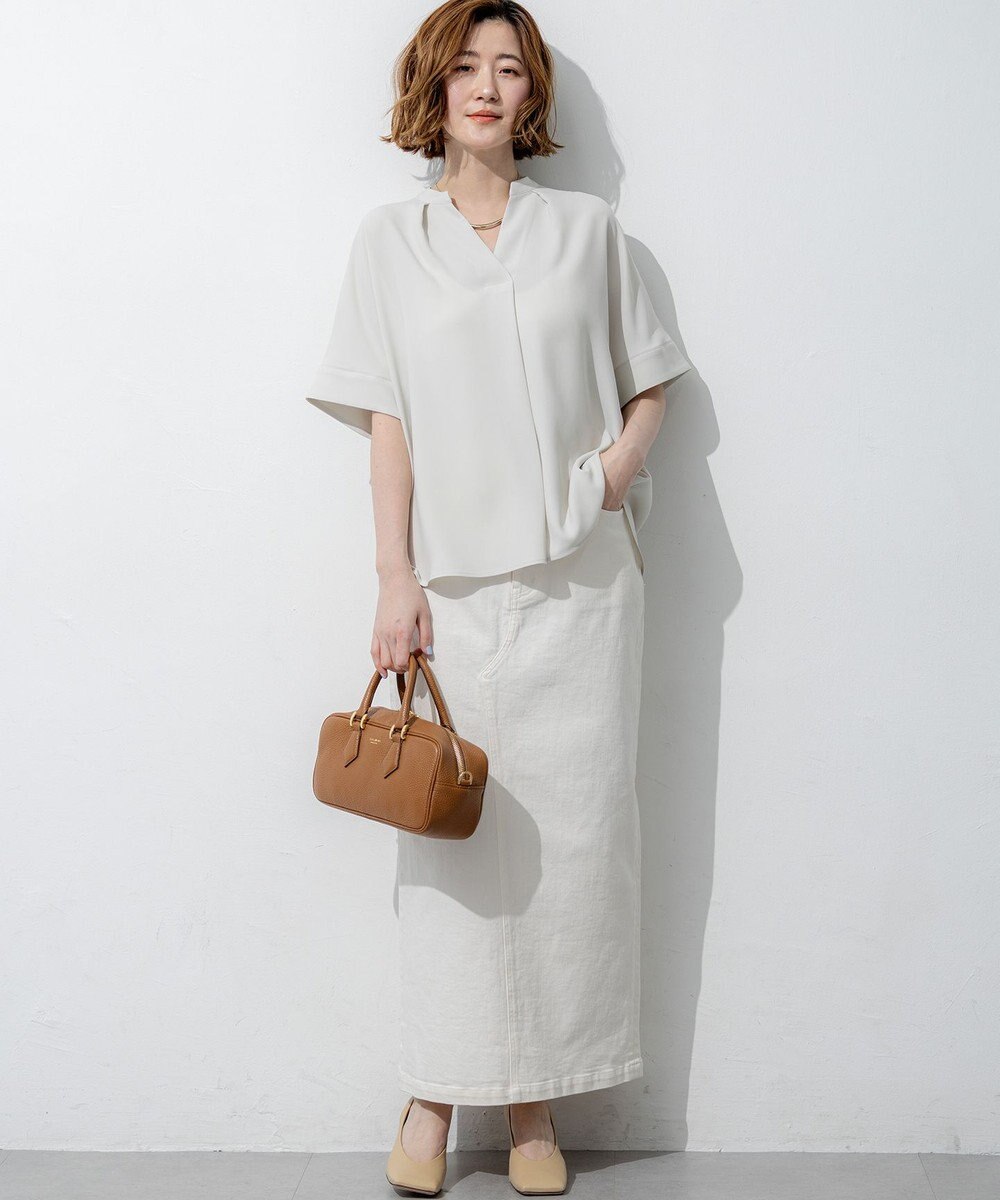 23区 23区DENIM Iライン デニムスカート 