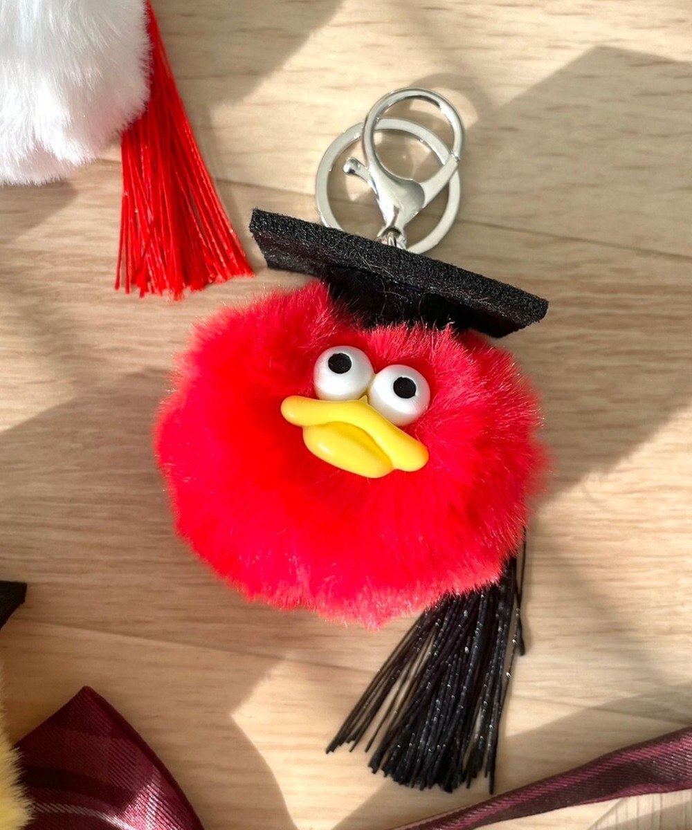 WEGO 卒業おめおめモンスターぬいぐるみキーホルダー 