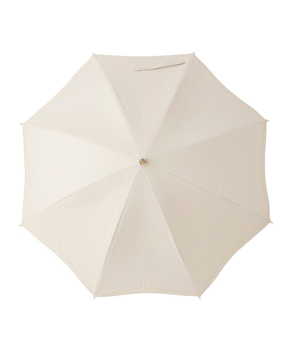 MOONBAT FURLA 晴雨兼用日傘 長傘 ジッパー刺繍 ／遮光 遮熱 UV 