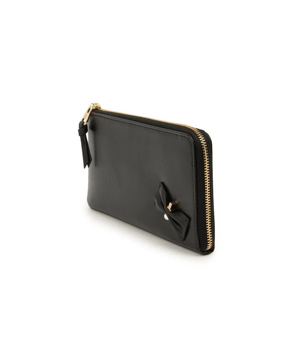 LANVIN en Bleu ペアル 薄マチLファスナー長財布 