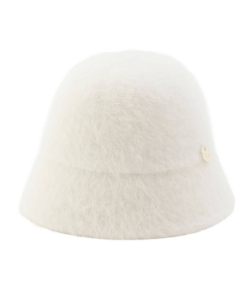 MOONBAT PAUL & JOE ACCESSOIRES 【サイズ調整可】ネコプレート付シャギークロッシェ 