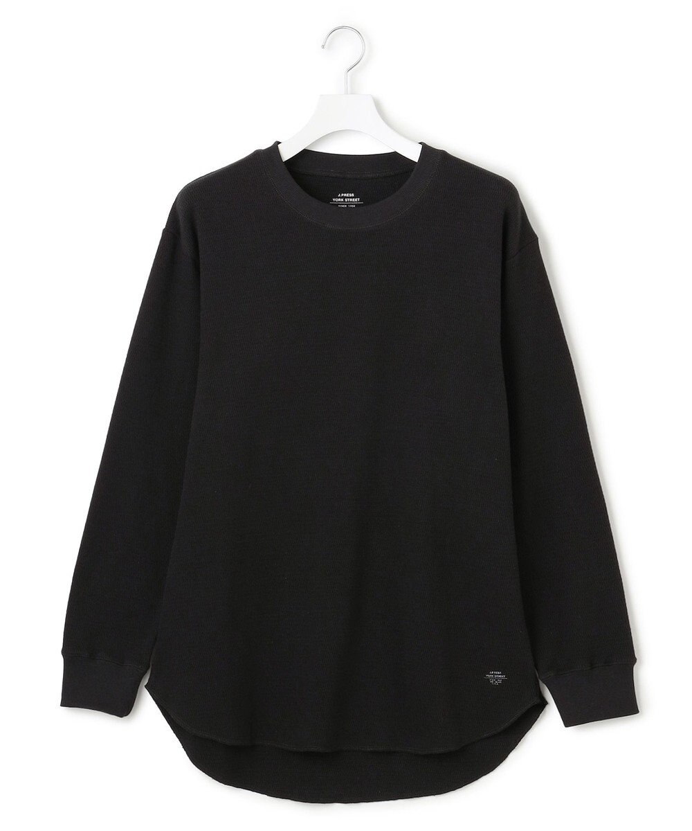 J.PRESS YORK STREET 【UNISEX】ハニカムワッフル Tシャツ 