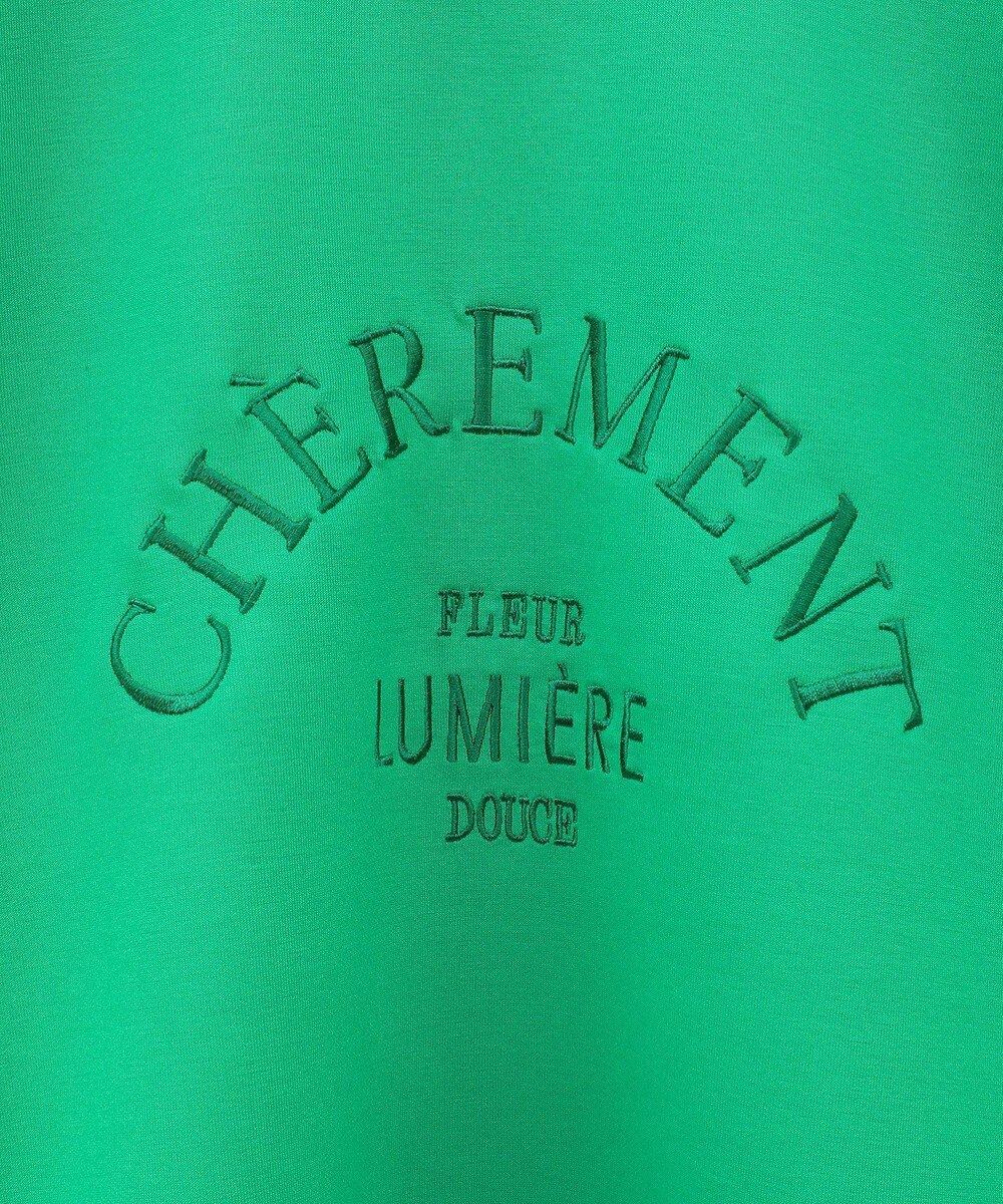 Green Parks ロゴ刺繍ダンボールプルオーバー 