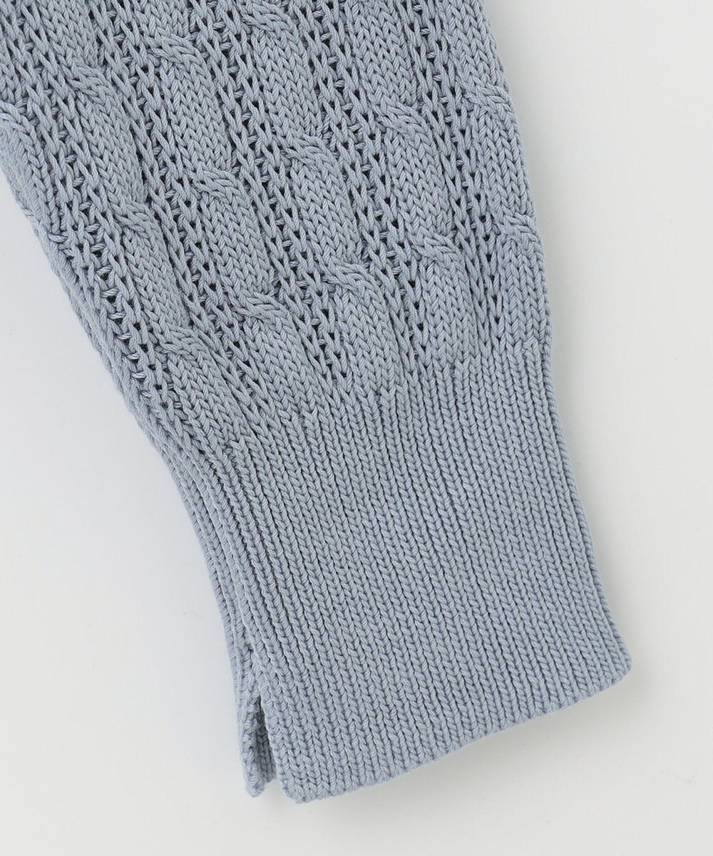 J.PRESS LADIES L 【洗える】 ギザマーセライズコットン ニット 