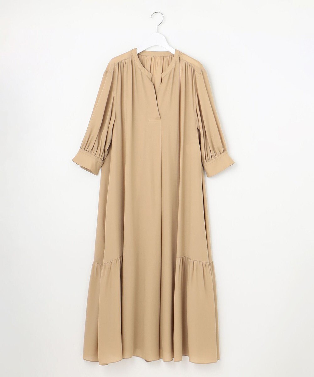 自由区 L 【17号サイズまで展開・カタログ掲載】ソフトシルクビエラ ワンピース 