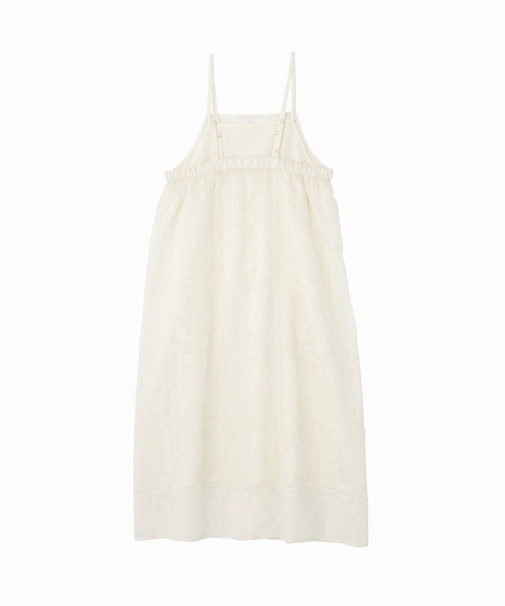 AMERICAN HOLIC シアー刺繍キャミワンピース（ペチコート付き） 