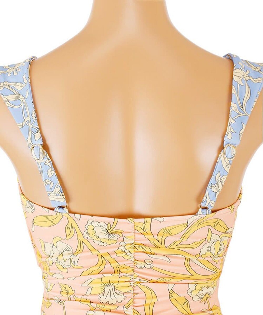 San-ai Resort（三愛水着楽園） 【SALE】【Reir　Premium】Columbia patch（Liberty Fabric)　 ワンピース水着 9号/11号 