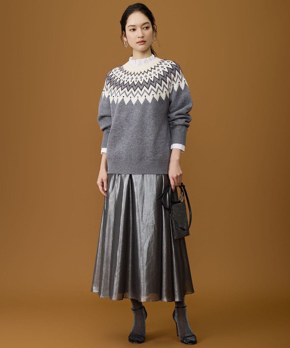 自由区 S フェアアイル ニット 