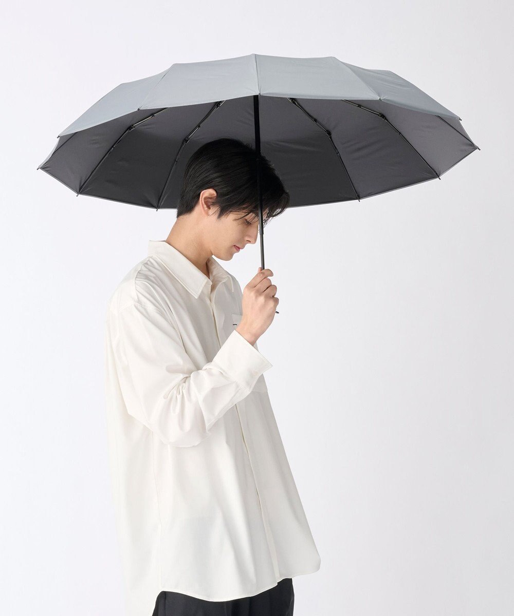 MOONBAT 【遮光100％/超軽量/耐久性】マジで軽い傘 晴雨兼用 折りたたみ日傘 マジカルテックプロテクション Tough 12 rib 55cm 