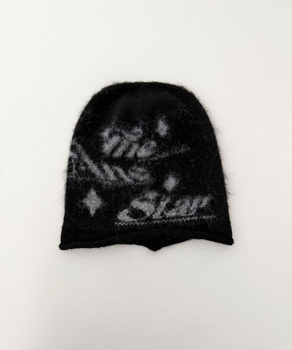 WEGO ロゴジャガードファジービーニー 