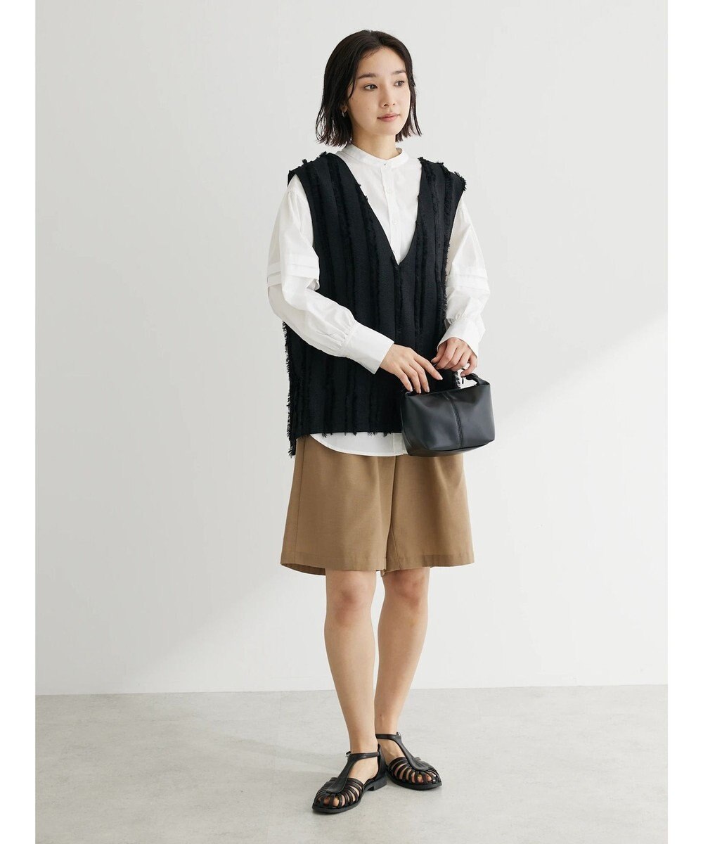 Green Parks 綿麻混ハーフパンツ 