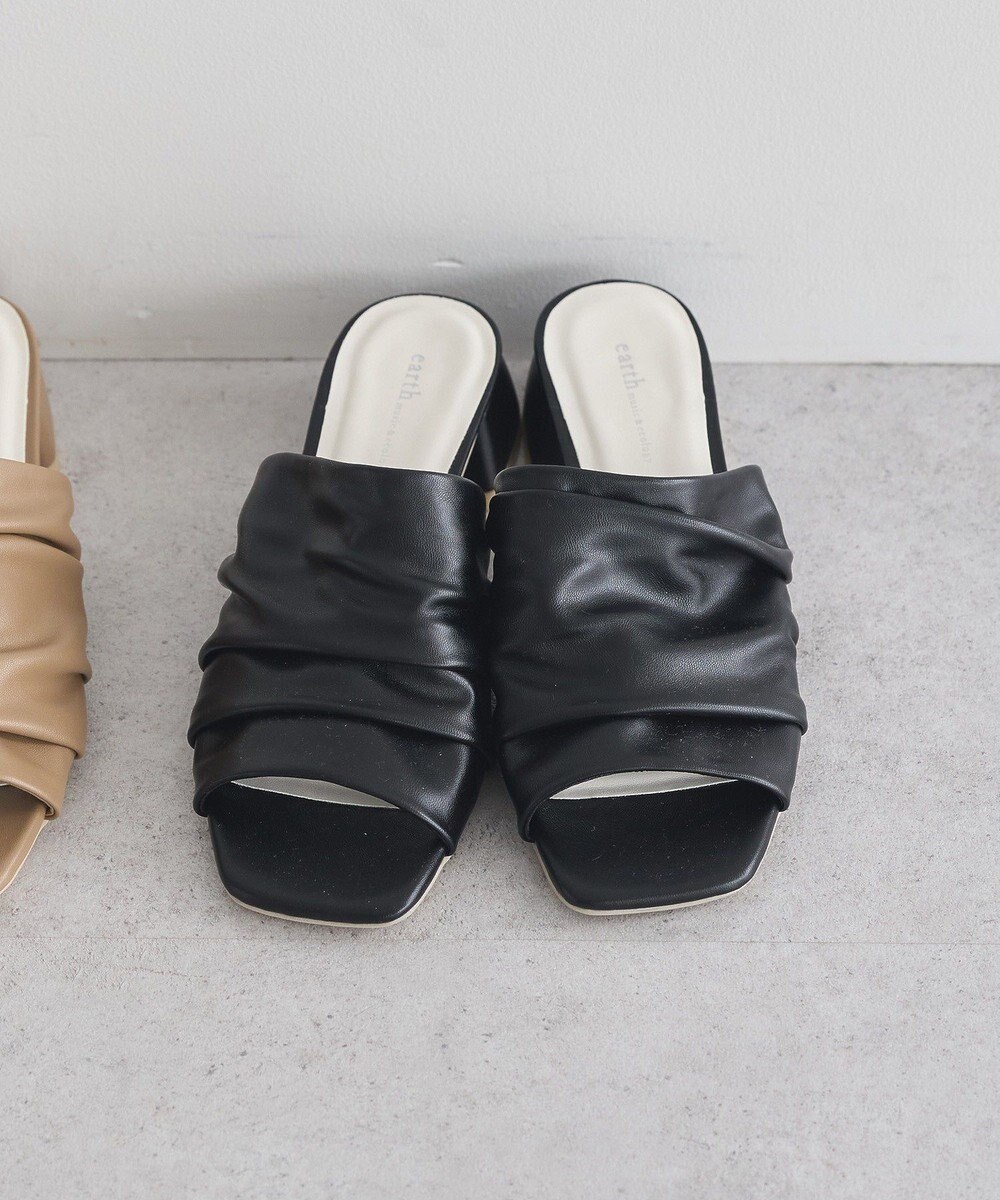 earth music&ecology ソフトギャザーミュール 