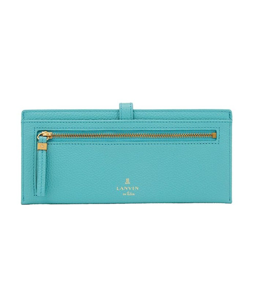 LANVIN en Bleu リュバン 薄マチ長財布 