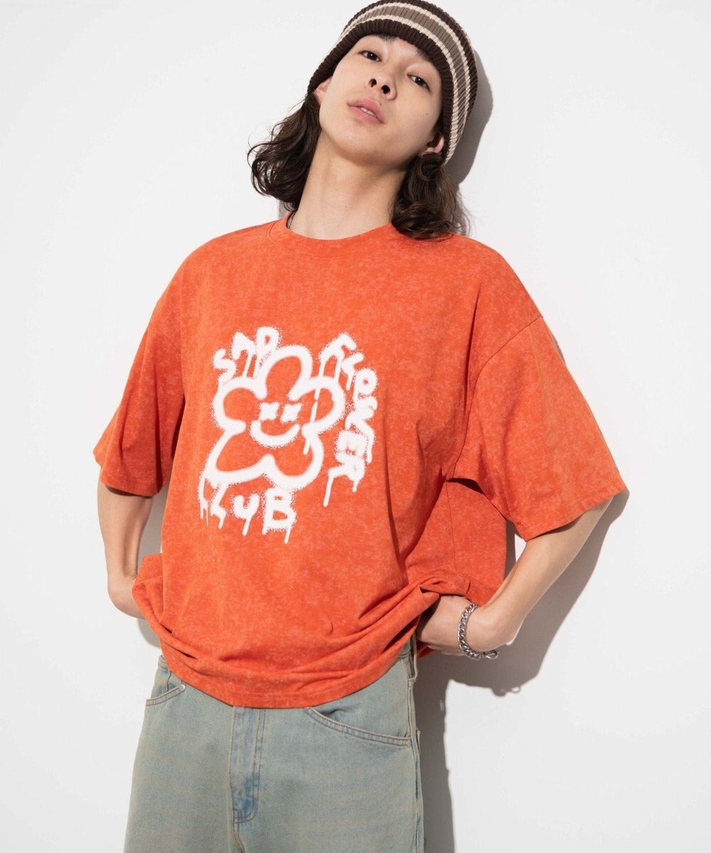 WEGO 【ユニセックス着用ITEM】スノーダイグラフィックT 