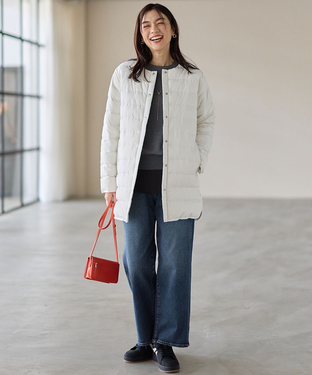 ANY フレンチダウンロングコート 