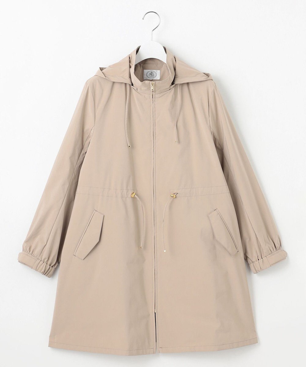 J.PRESS LADIES 【撥水・洗える】Artirosa スタンドカラー ロング丈 コート 