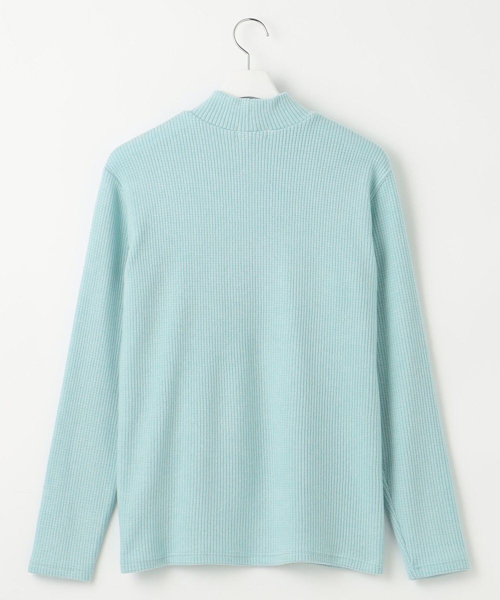 23区GOLF 冬の定番トップス【MEN】【吸湿発熱】グランサーモワッフル モックネックシャツ 