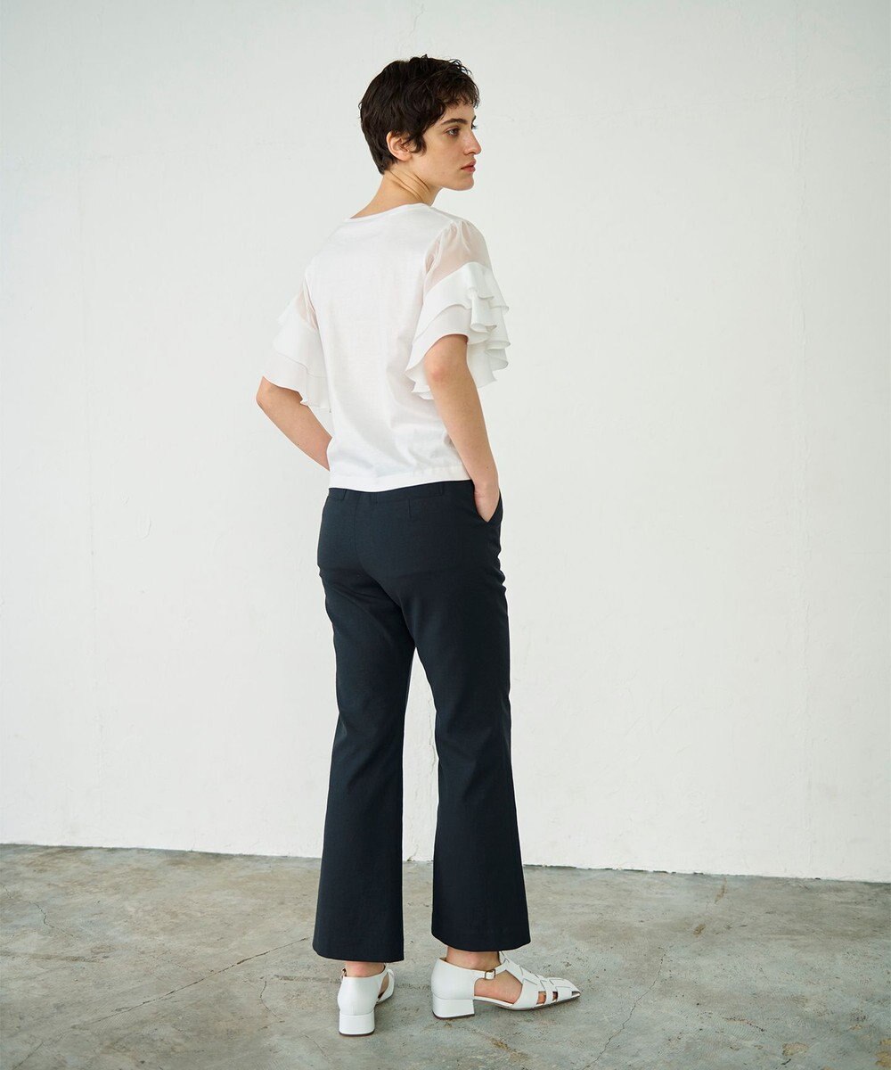 GRACE CONTINENTAL スリムフレアパンツ 