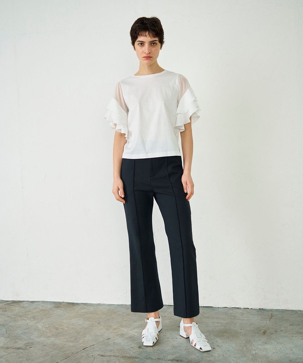 GRACE CONTINENTAL スリムフレアパンツ 