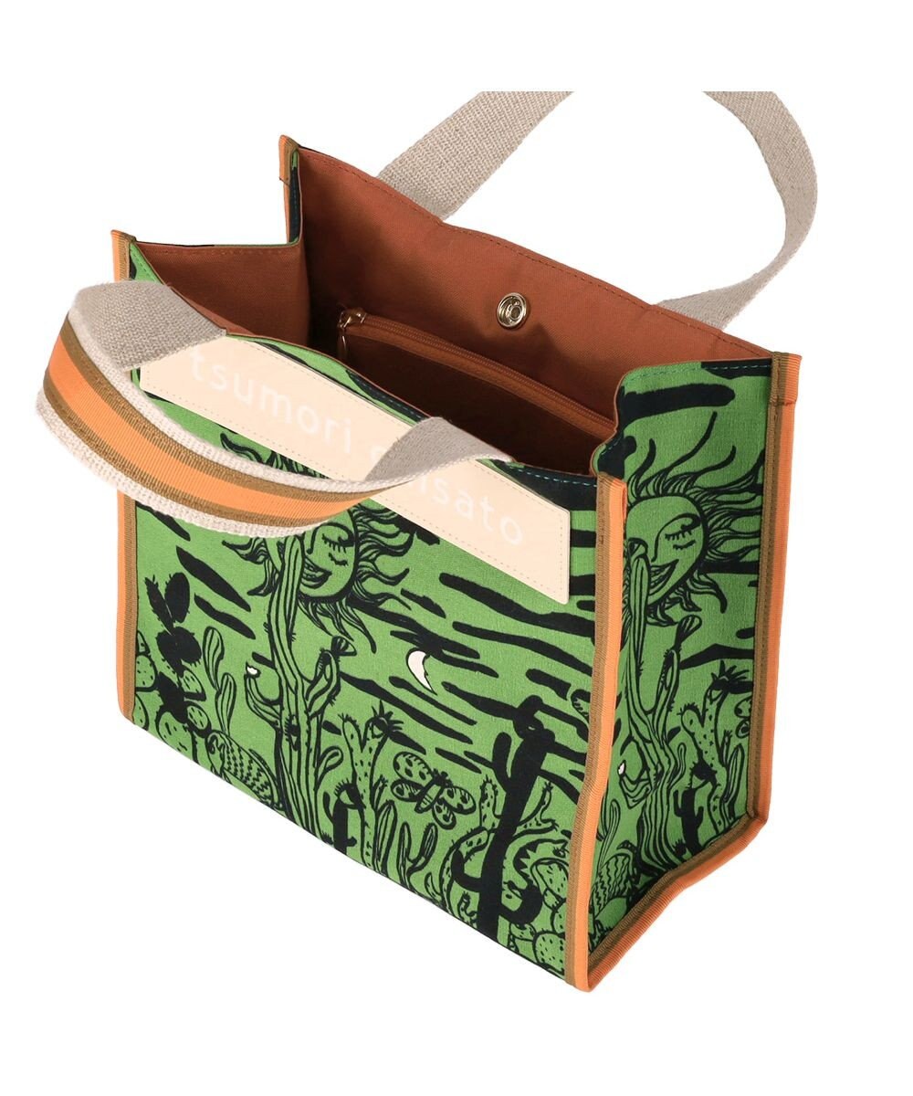 tsumori chisato CARRY サボテンと太陽 トートバッグ　Sサイズ 