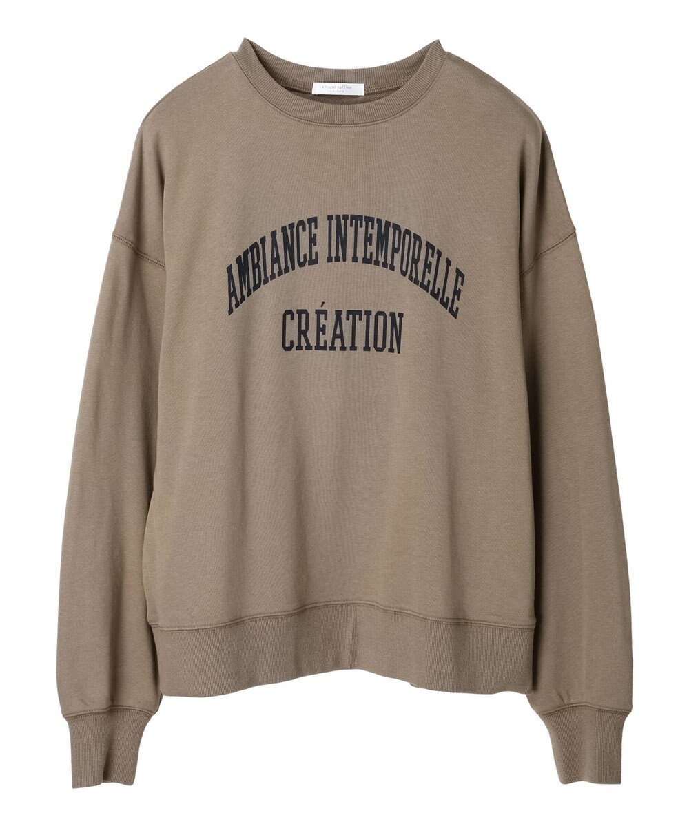 Green Parks アソートロゴ裏毛プルオーバー 