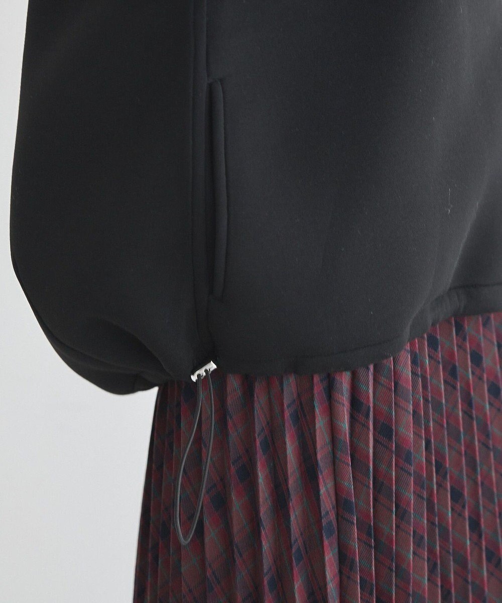 earth music&ecology フーディーダンボールジップブルゾン 