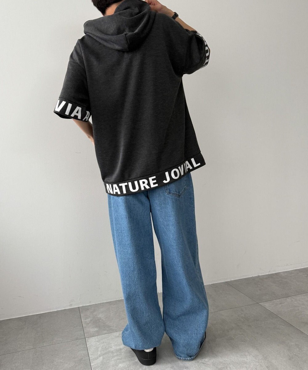 WEGO 【MLXLサイズ展開】グラフィックZIPパーカー（SS） 